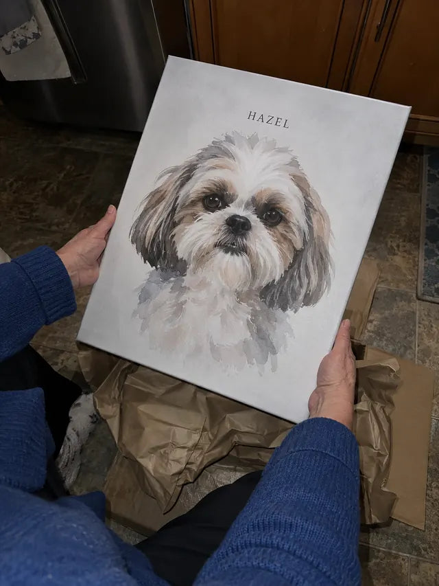 Illustrative Portrait examples featuring Hazel; not a customer photograph