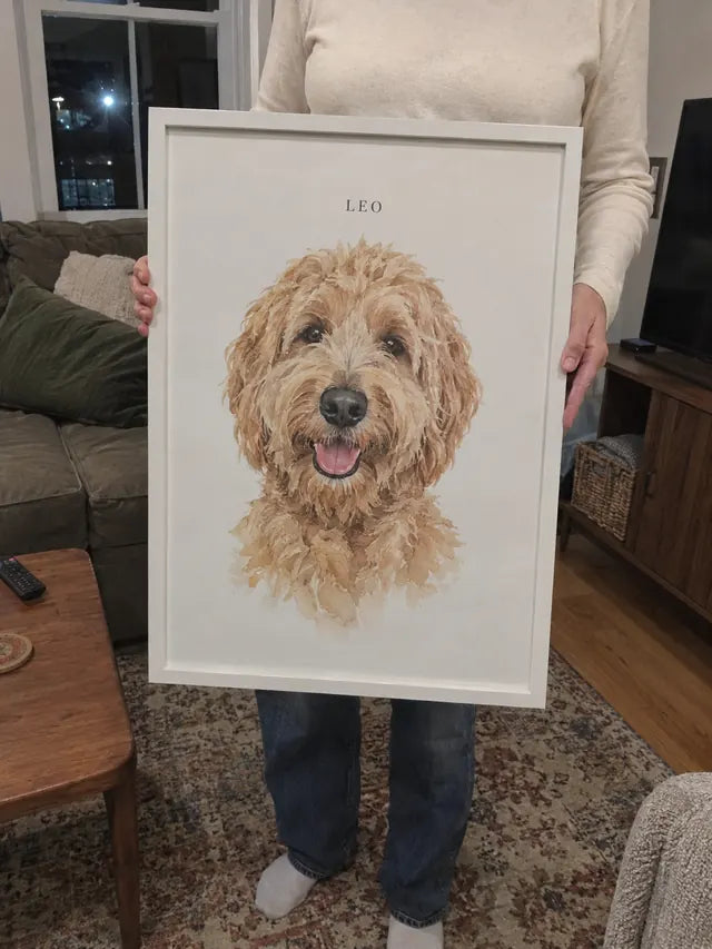 Illustrative Portrait examples featuring Leo; not a customer photograph