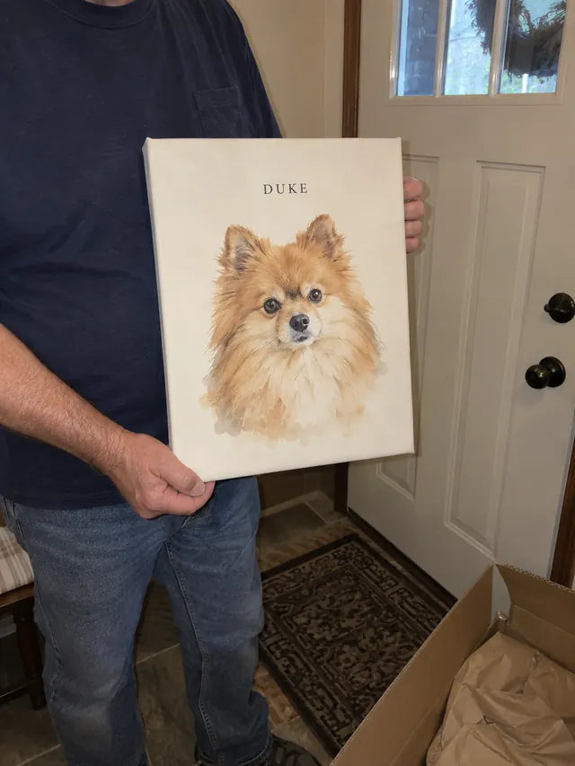 Illustrative Portrait examples featuring Duke; not a customer photograph