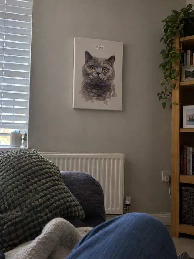 Illustrative Portrait examples featuring Binx; not a customer photograph