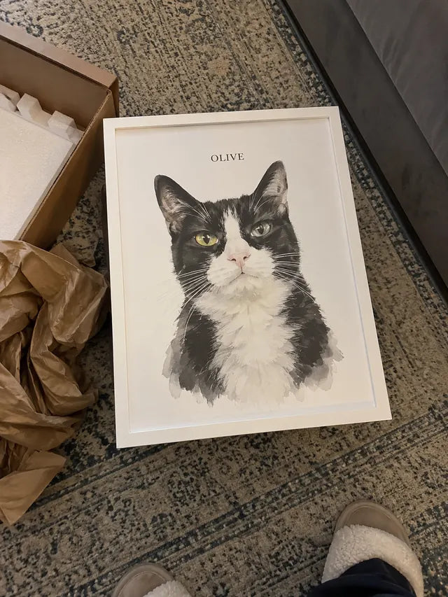 Illustrative Portrait examples featuring Olive; not a customer photograph