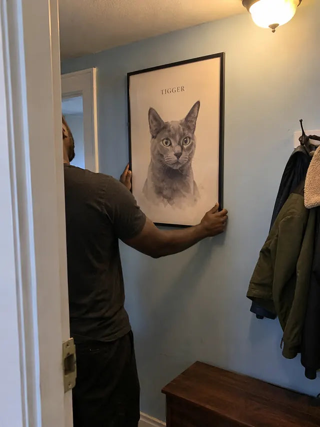 Illustrative Portrait examples featuring Tigger; not a customer photograph