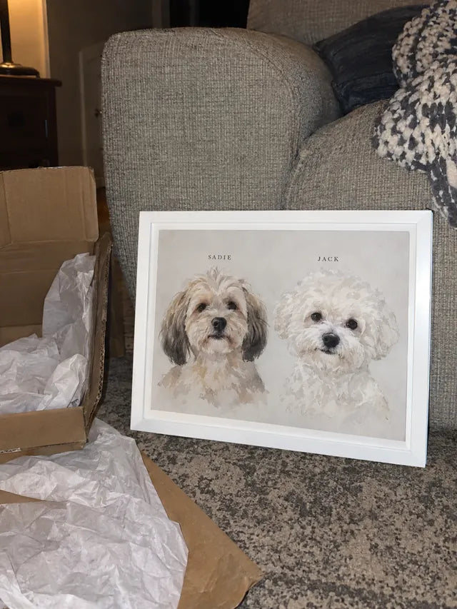 Illustrative Portrait examples featuring Sadie, Jack; not a customer photograph