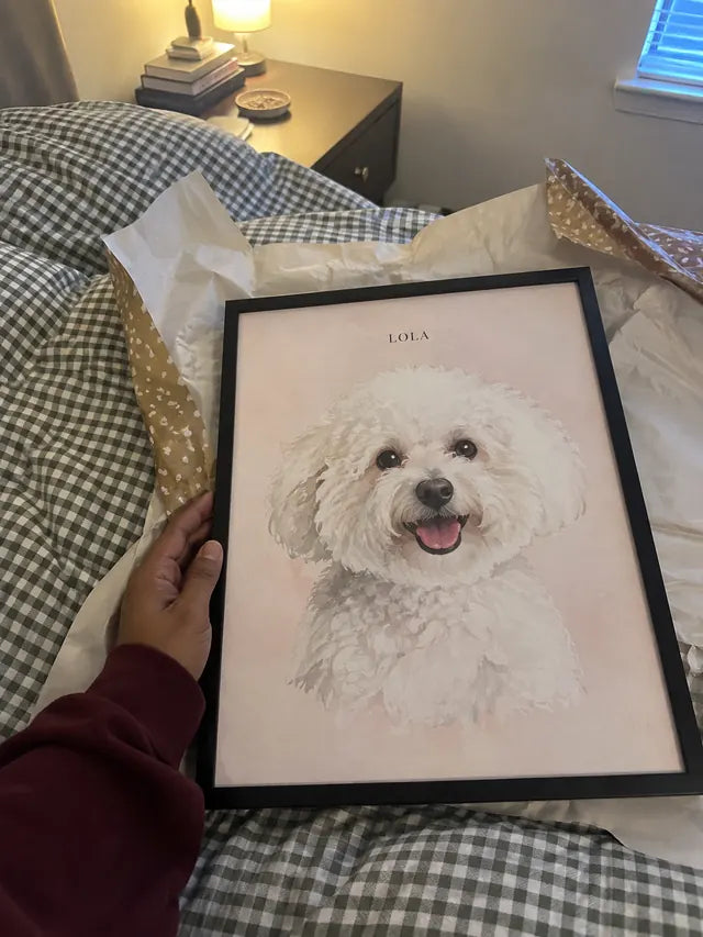 Illustrative Portrait examples featuring Lola; not a customer photograph