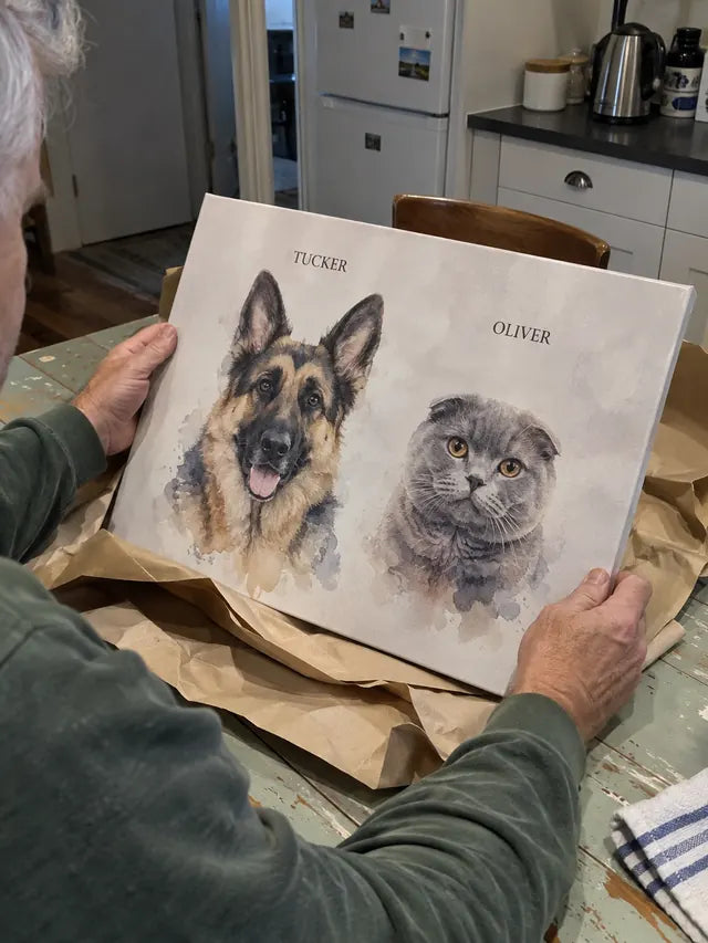 Illustrative Portrait examples featuring Tucker, Oliver; not a customer photograph