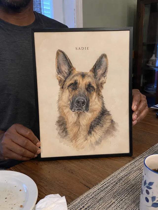Illustrative Portrait examples featuring Sadie; not a customer photograph