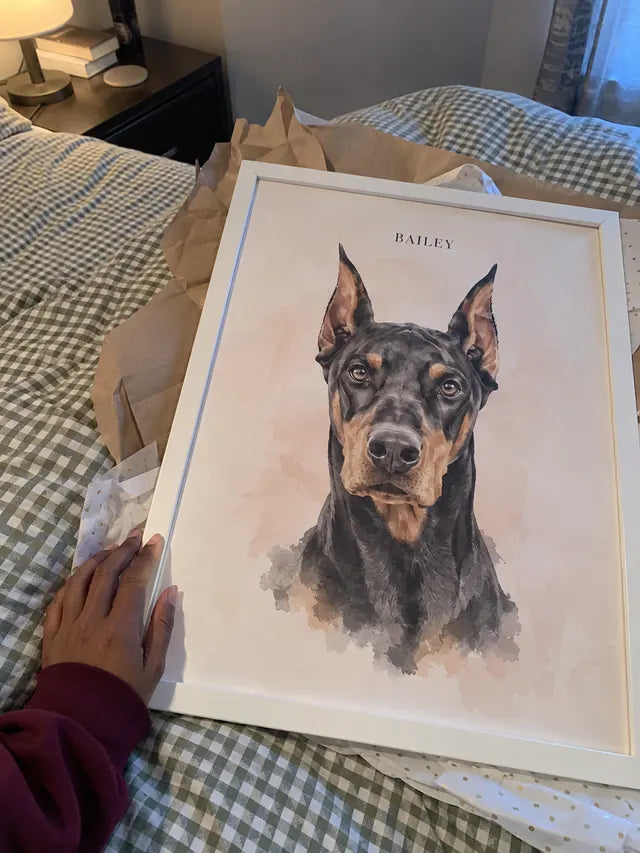 Illustrative Portrait examples featuring Bailey; not a customer photograph
