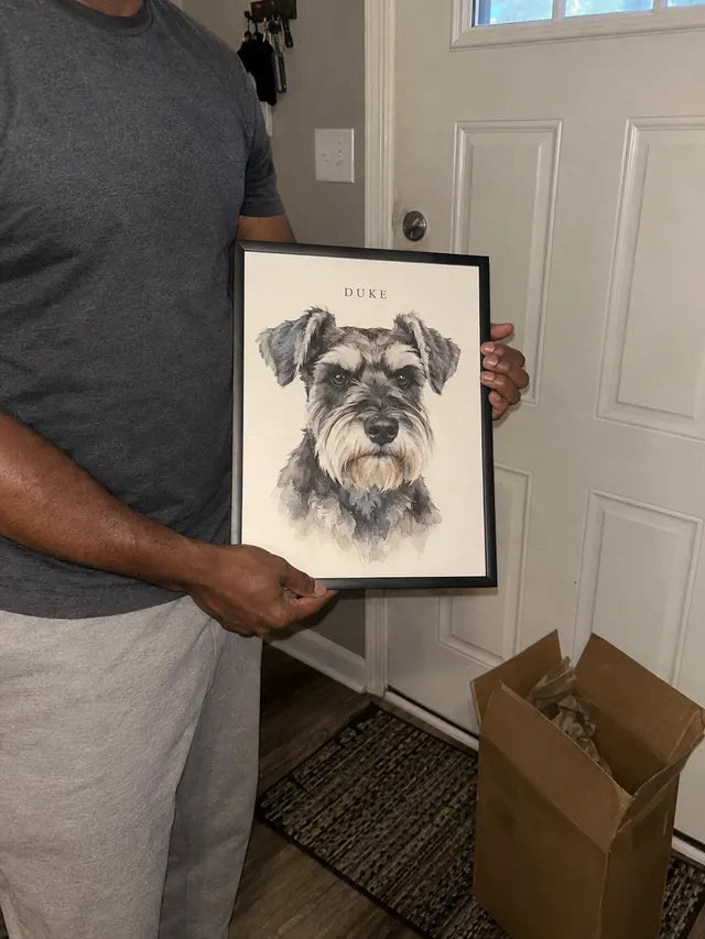 Illustrative Portrait examples featuring Duke; not a customer photograph