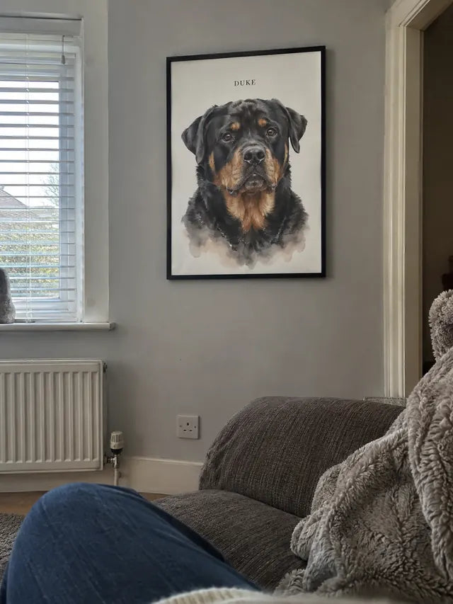 Illustrative Portrait examples featuring Duke; not a customer photograph
