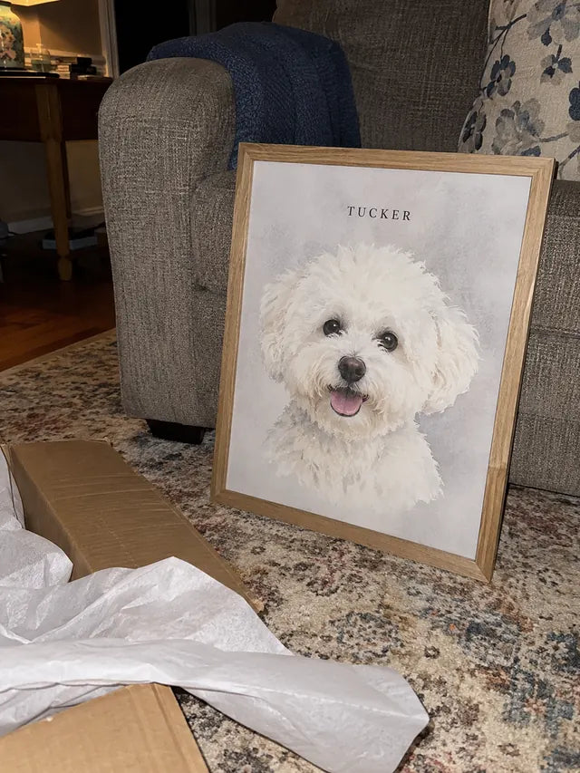 Illustrative Portrait examples featuring Tucker; not a customer photograph